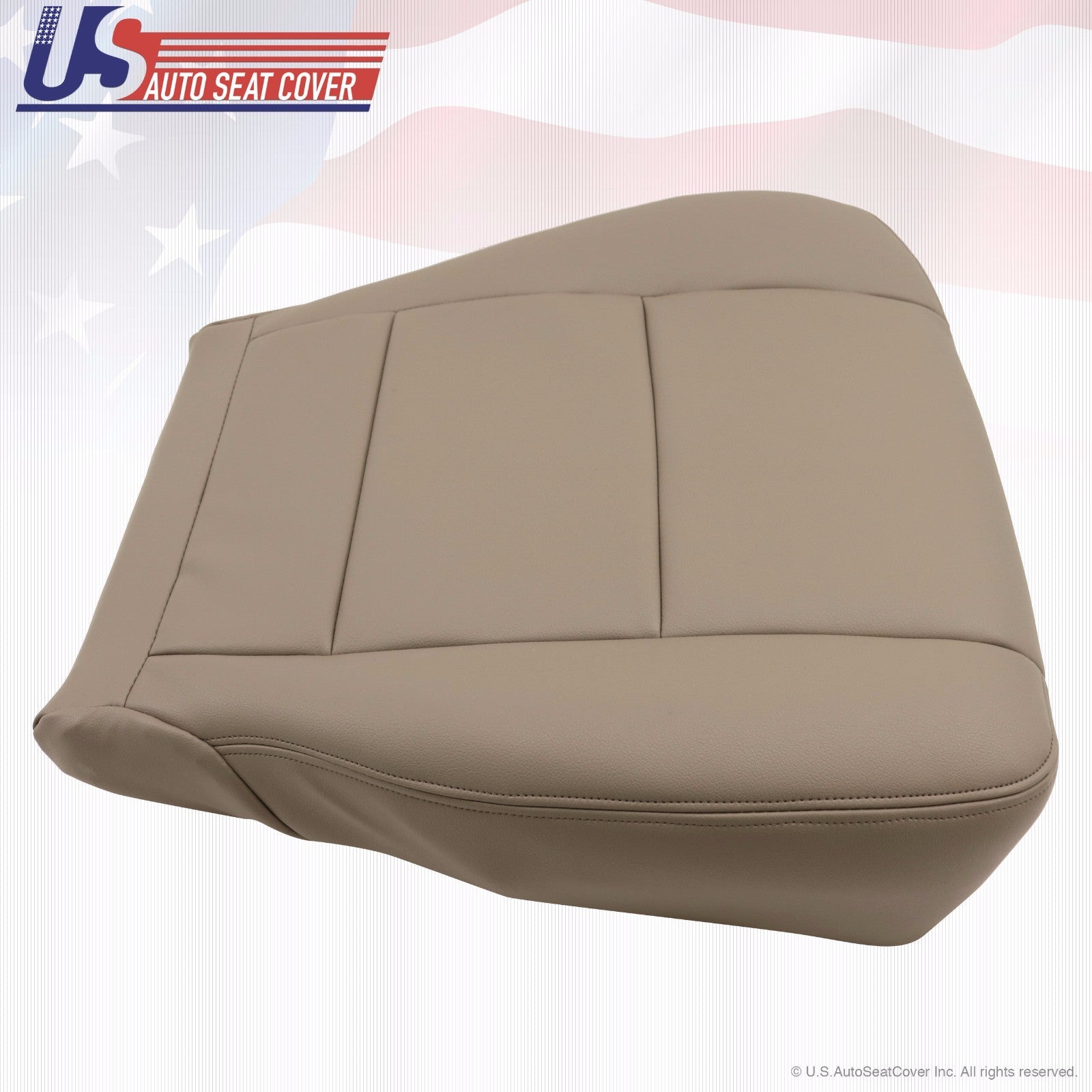 Passenger Bottom Leather Seat Cover Tan Fits 2000 - 04 TOYOTA TUNDRA SEQUOIA