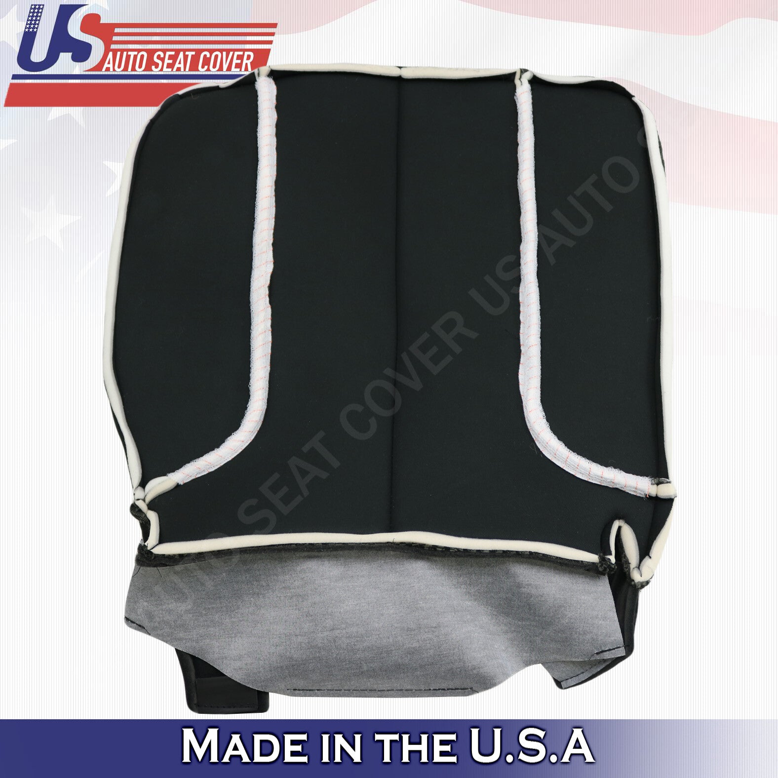 2002 2003 For Dodge Ram 1500SLT Driver-Passenger Bottom Cloth Seat Cover Dk Gray