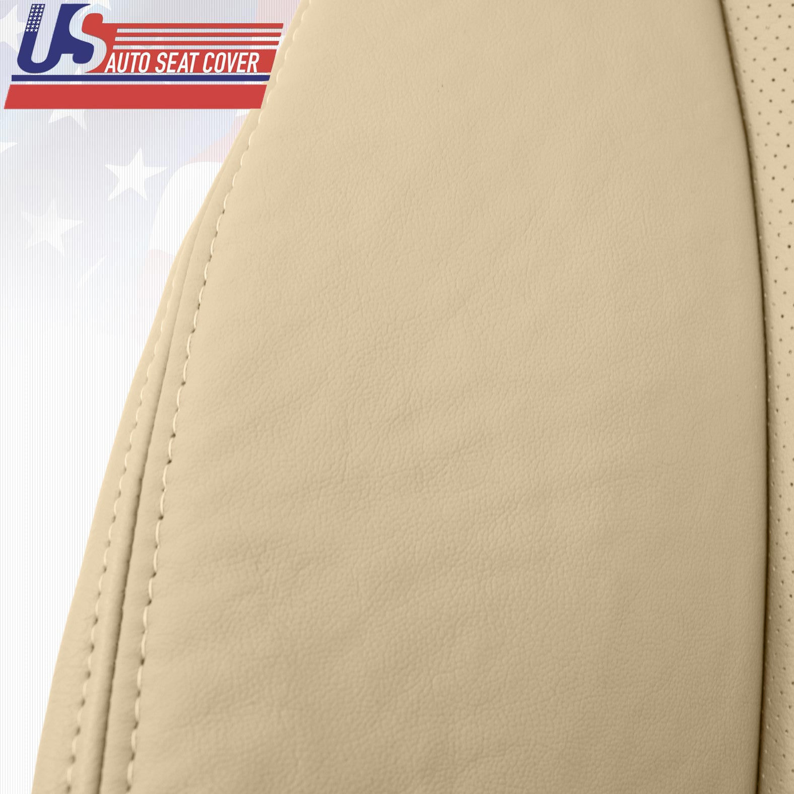 Fits 2007 Lexus GS350 Driver Top LeanBack Leather Seat Cover OEM Type Tan