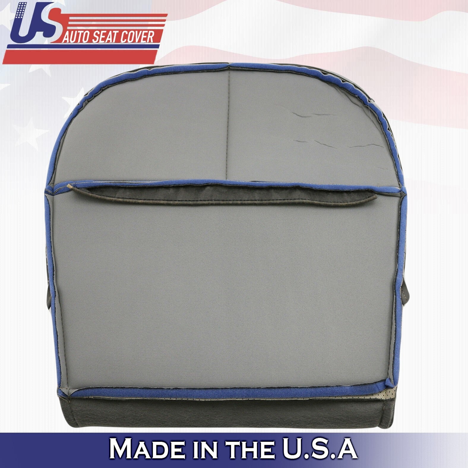 1992 to 1999 For Ford E450 Econoline van Driver Top & Bottom Vinyl Covers Gray