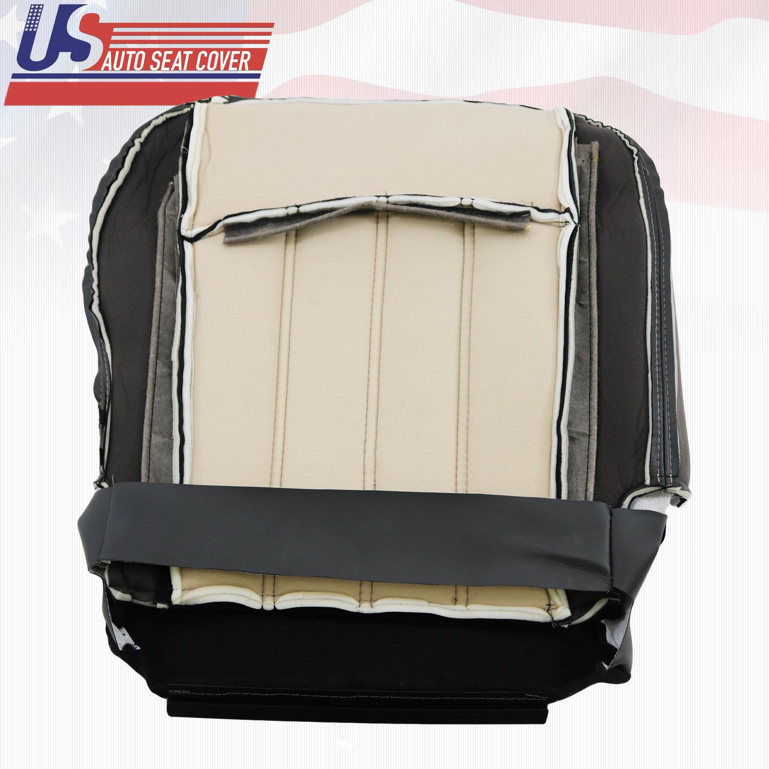 2009-2012 Fits Dodge Ram Laramie 1500 Bucket Seat Dark Slate Leather Cover