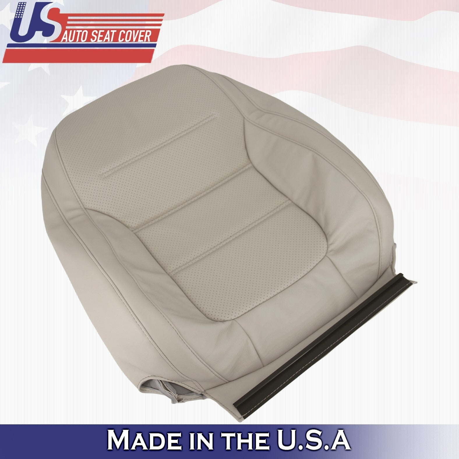 Driver Top Leather Seat Cover Tan 2011 -2017 For Volkswagen Jetta