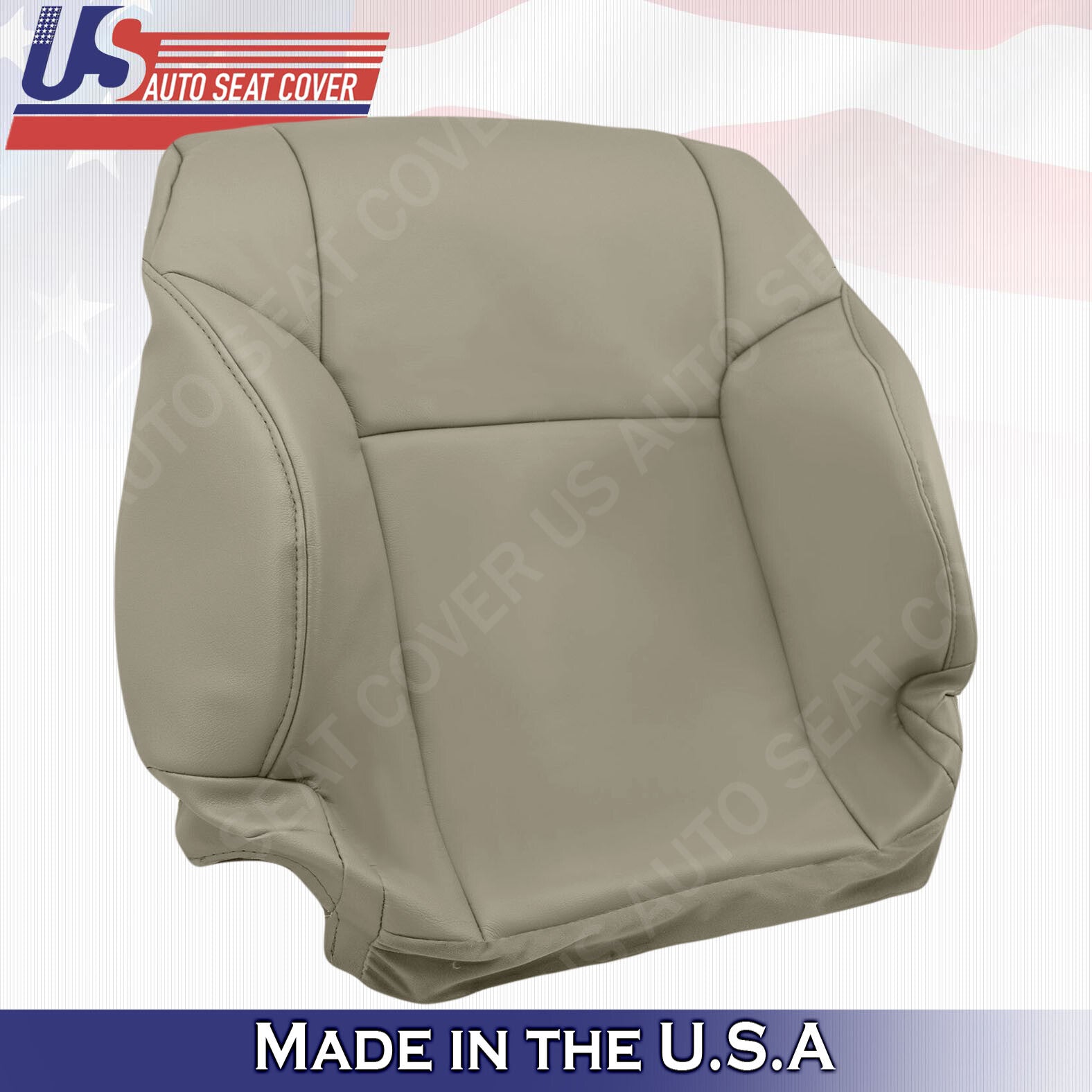 Fits 2006 2007 2008 2009 Toyota 4Runner Driver Top Leather Seat Cover Taupe