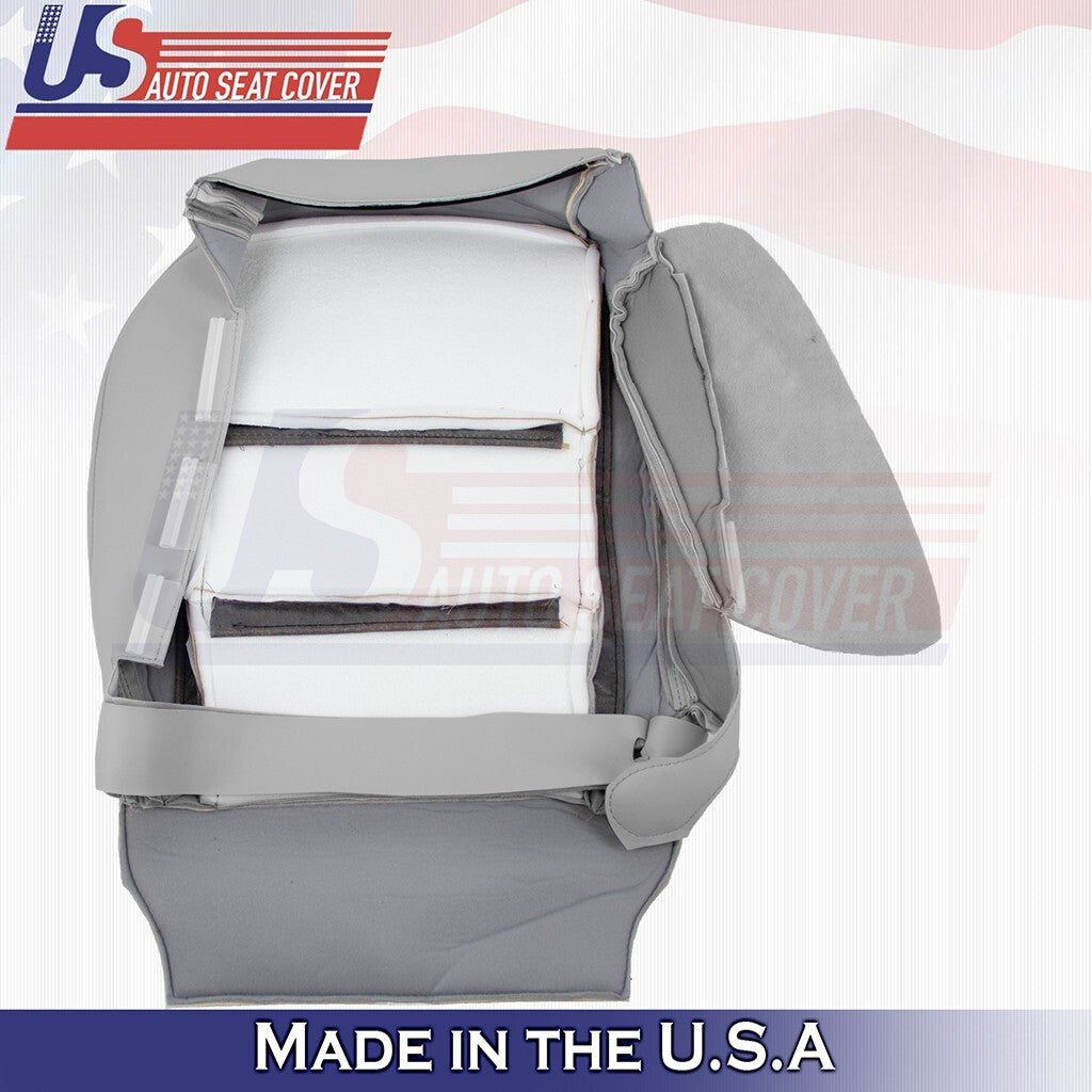 2013 to 2018 Fits Toyota Avalon XLE Passenger Top & Bottom Leather Cover Gray