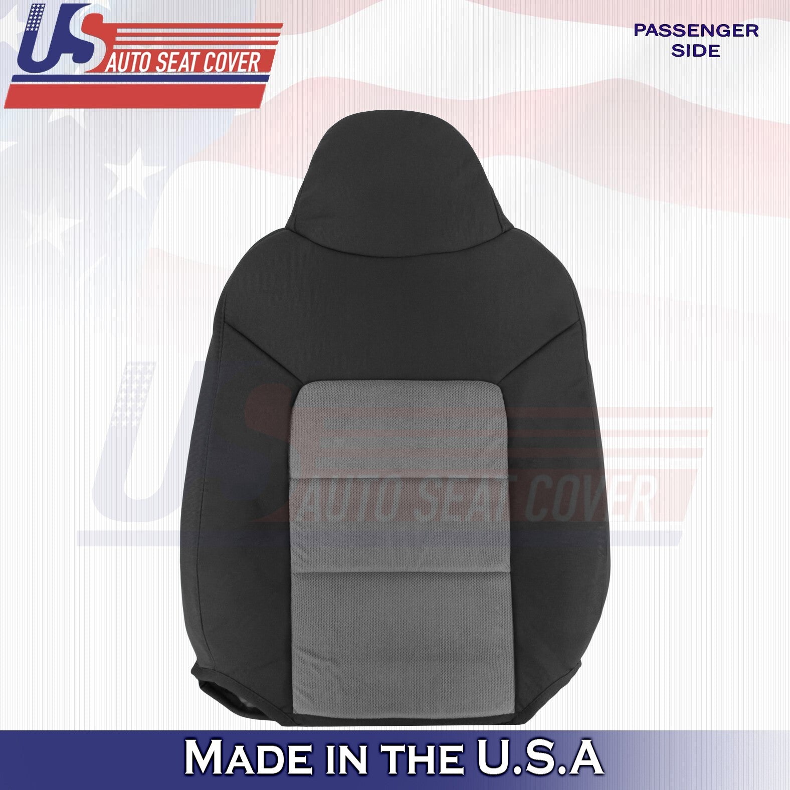 2003 to 2006 Fits Ford Expedition Passenger Bottom &Top Cloth Seat Covers Gray