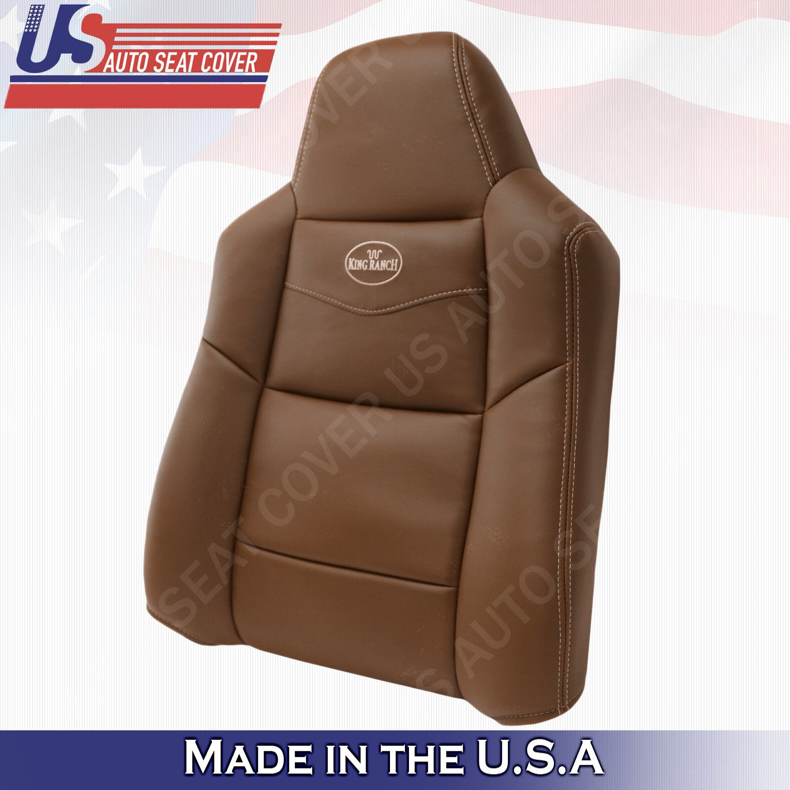 2003 2004 2005 2006 2007 Ford F250 Crew Cab *KING RANCH* Front Vinyl Seat Covers
