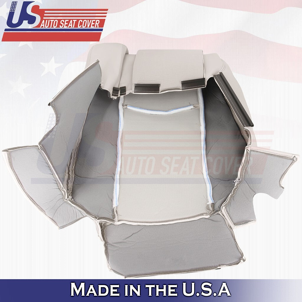 2004 to 2009 Fits Cadillac SRX Driver & Passenger Top Leather Cover Shale LT Tan
