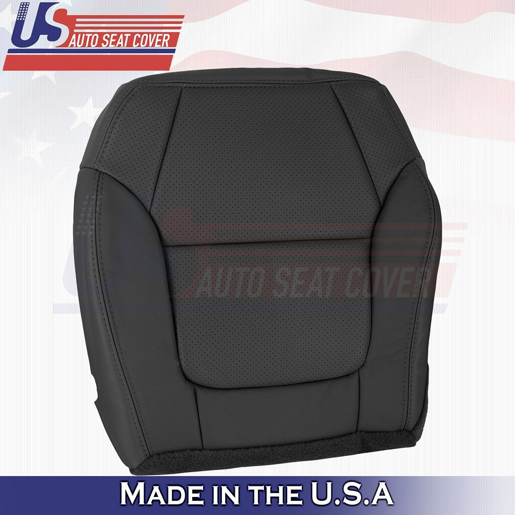 2001 to 2003 For Acura CL Type-S Driver Bottom Leather w/ Perforated Cover Black