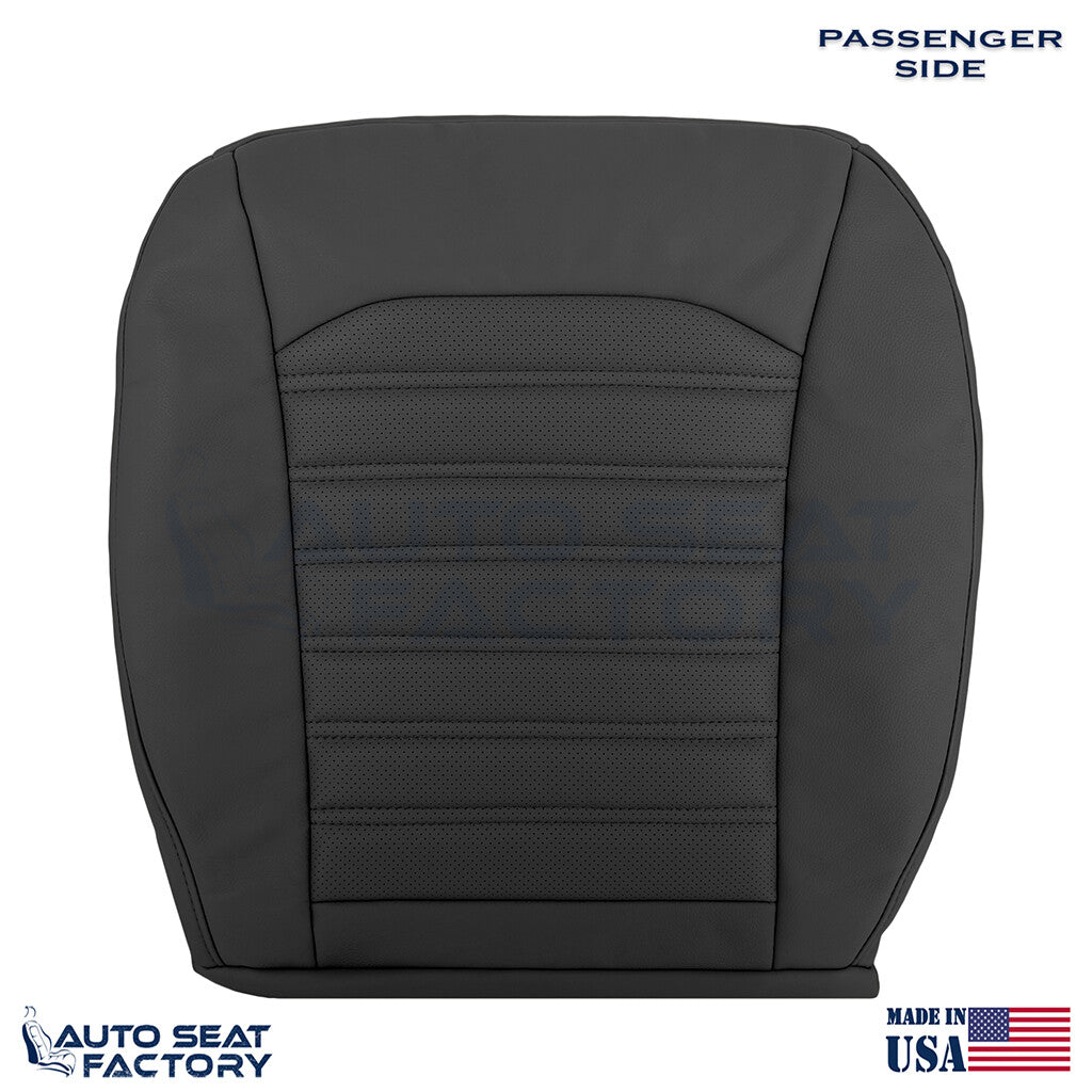 Fits 2013 - 2017 Ford Fusion PASSENGER Side Bottom Vinyl Replacement Seat Cover