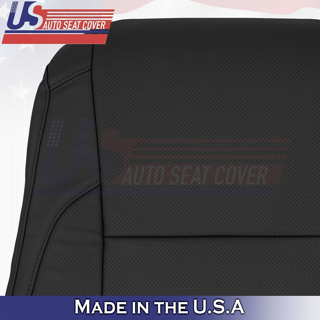 2014 2015 2016 For Toyota Highlander Passenger Top Bottom Leather Cover Black