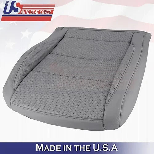 2006-2010 For Volkswagen Jetta Passenger Bottom Perforated Leather Cover Gray