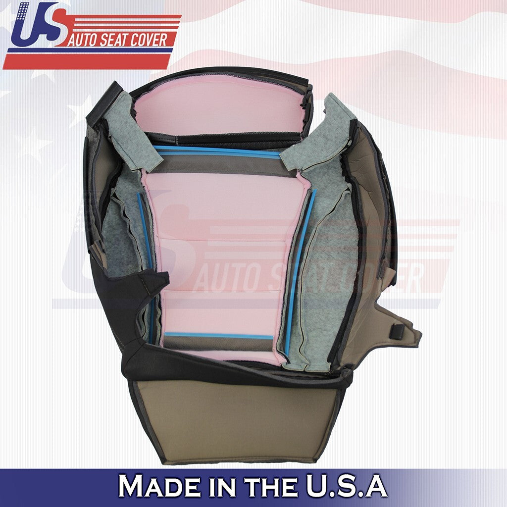 2016-2020 FOR Mercedes Benz GLC Driver Bottom Leather/Cloth Seat Cover Black