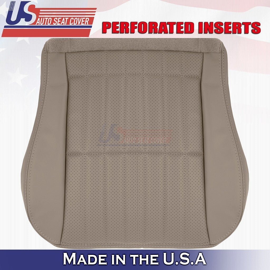 1997 to 2002 For Chevy Camaro Passenger Bottom Perforated Leather Cover Tan