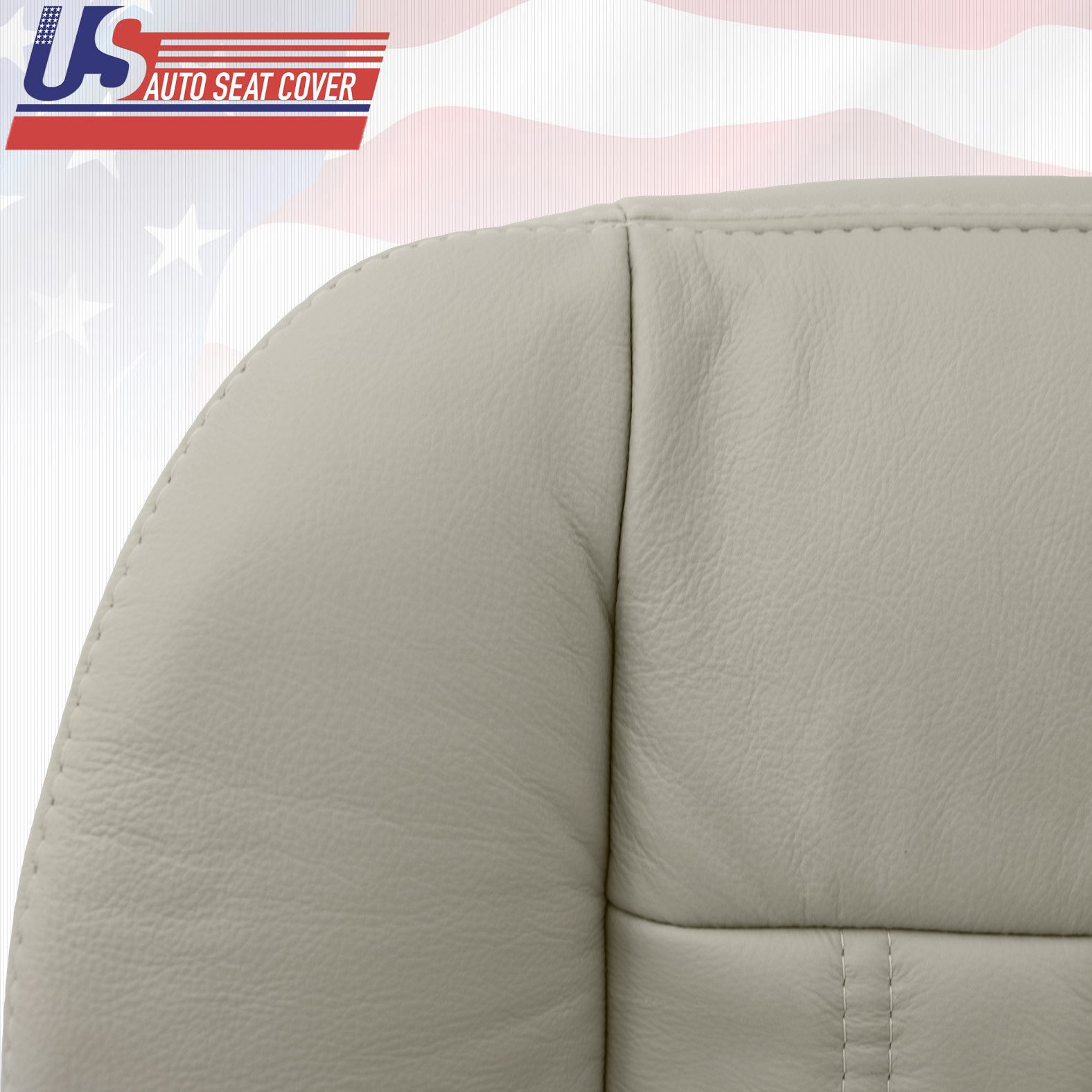 2004 Lincoln Aviator Luxury Sport Driver Bottom Genuine Leather Seat Cover Tan