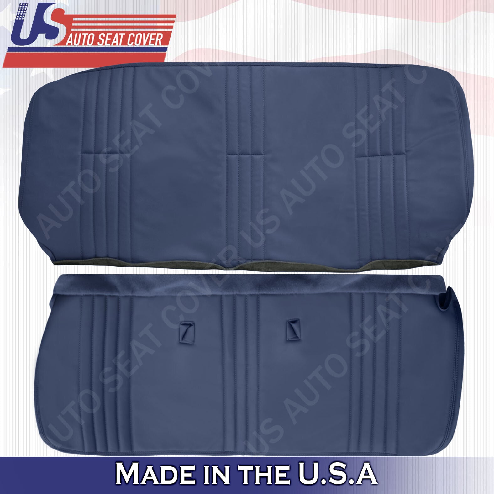 Fits For Chevy Cheyenne Silverado 1995 to 2000 Bench Top Bottom Vinyl Cover Blue