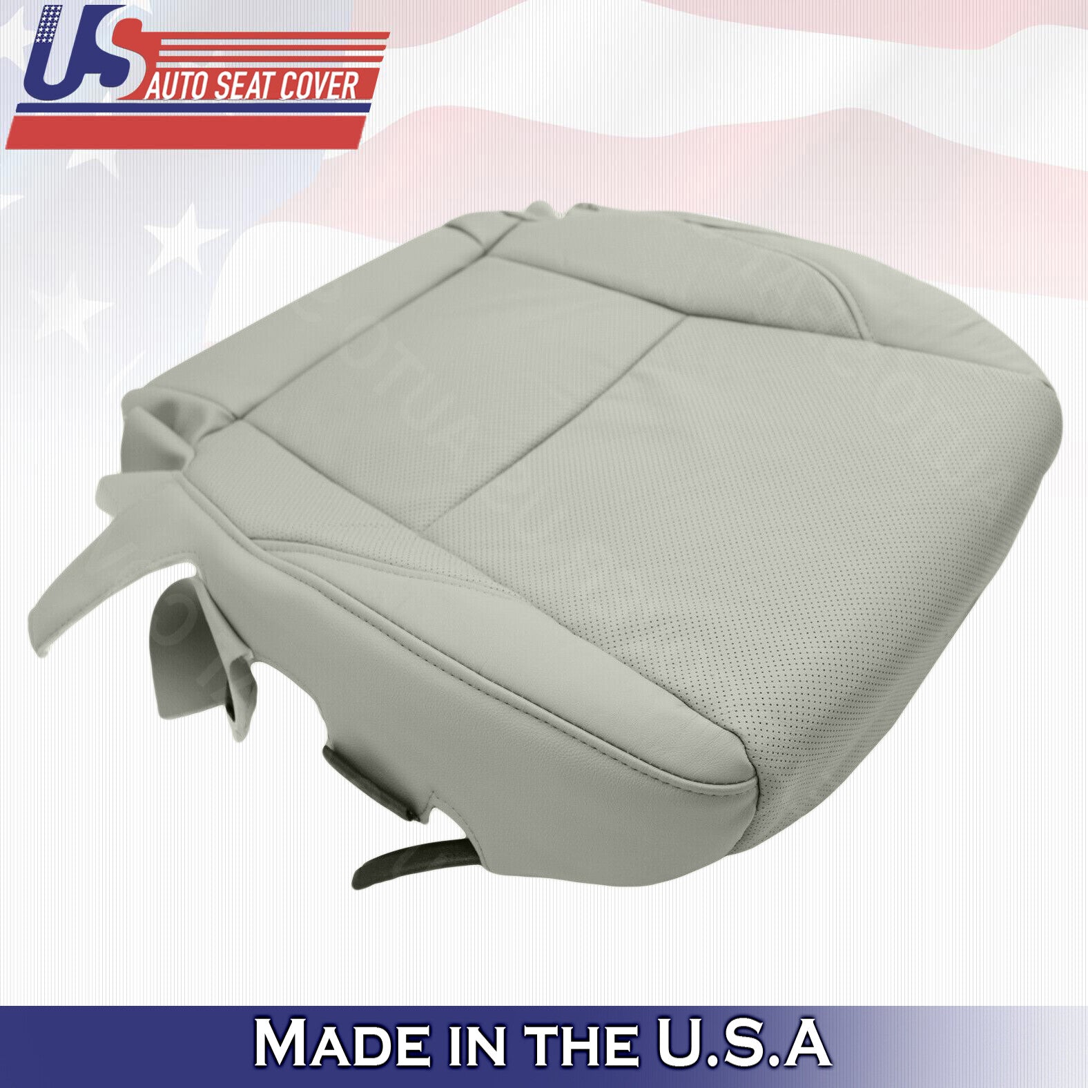 2010 2011 2012 For Lexus ES350 Passenger Side Bottom Leather Seat Cover Gray