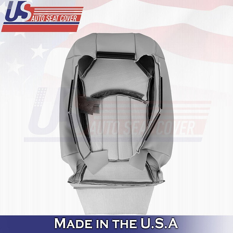 2008-2012 For Buick Enclave Driver & Passenger Top Perforated Leather Cover Gray