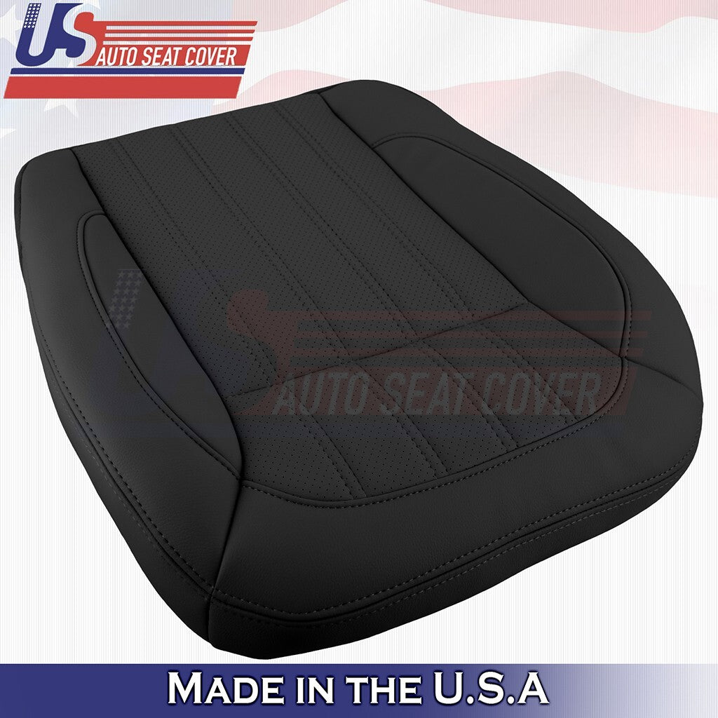 2016 For Mercedes Benz GLE550 Driver & Passenger Bottom Leather Cover Black