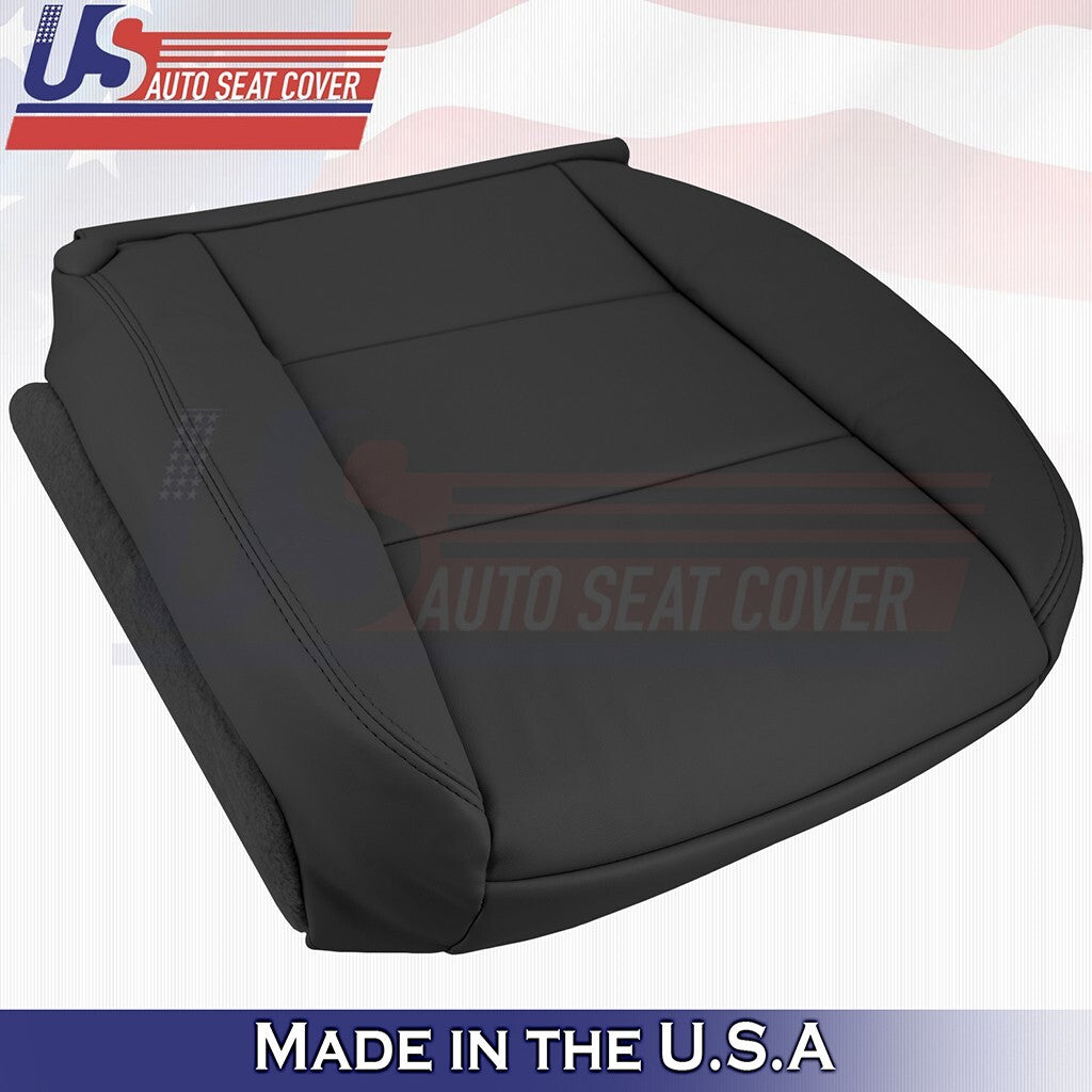 2013 to 2018 Fits Toyota Avalon XLE Driver Top& Bottom Leather Cover Black