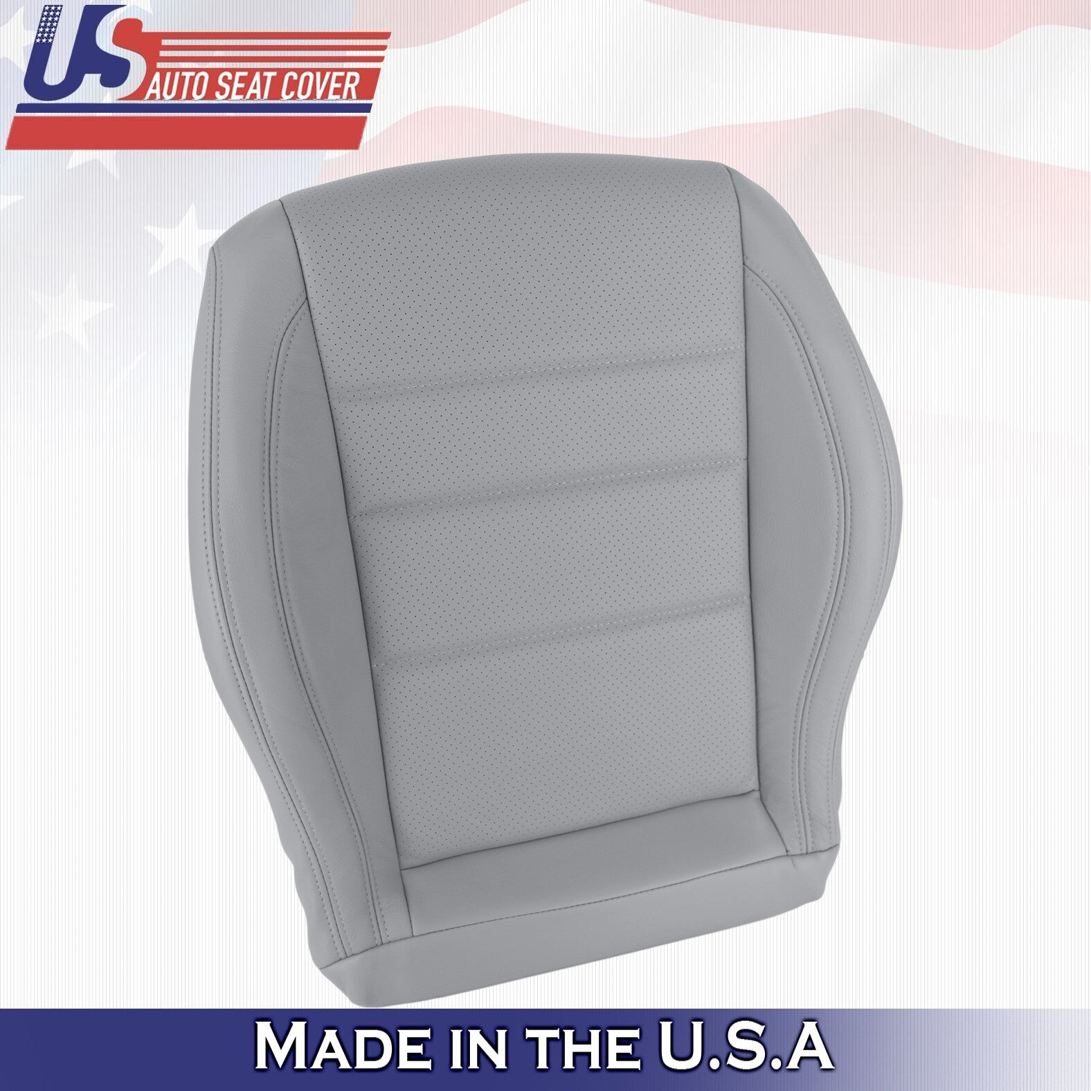2012 to 2015 For Mercedes Benz C350 2Door Passenger Bottom Leather Cover Gray