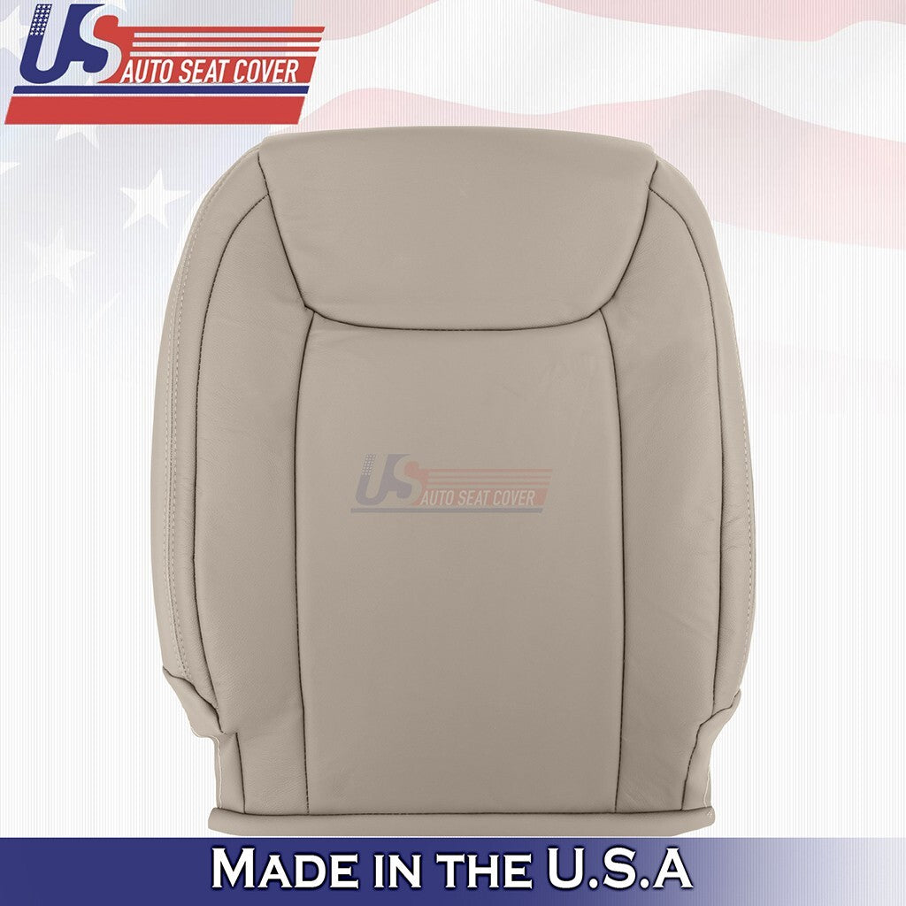 2004 to 2010 For Toyota Sienna Front Set Bottoms & Tops Leather Seat Cover Tan