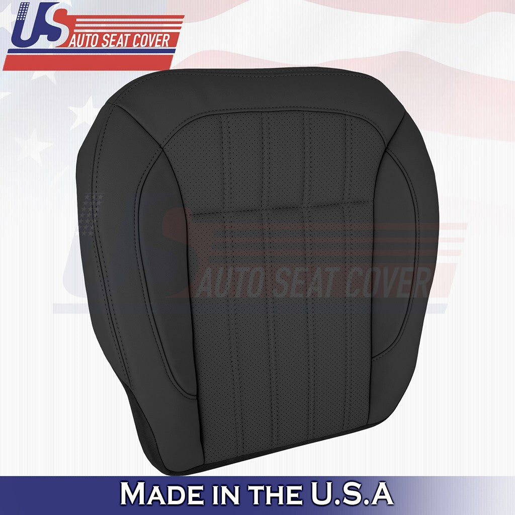 2016 For Mercedes Benz GLE550 Driver & Passenger Bottom Leather Cover Black
