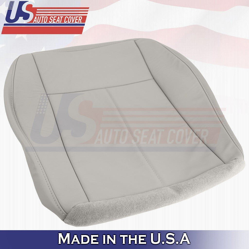 2009 2010 For Chrysler 300C Limited Front Driver Bottom Leather Cover Light Gray