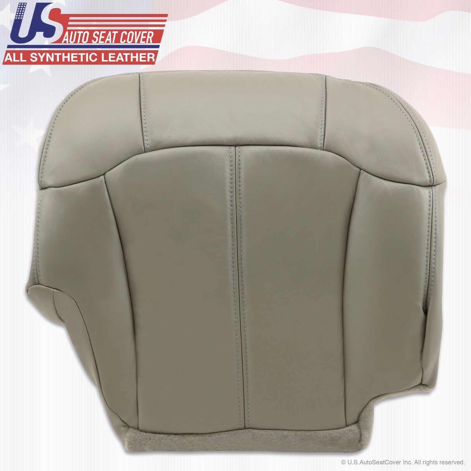 1999 2000 2001 2002 Chevy Tahoe Suburban Synthetic leather seat cover Gray