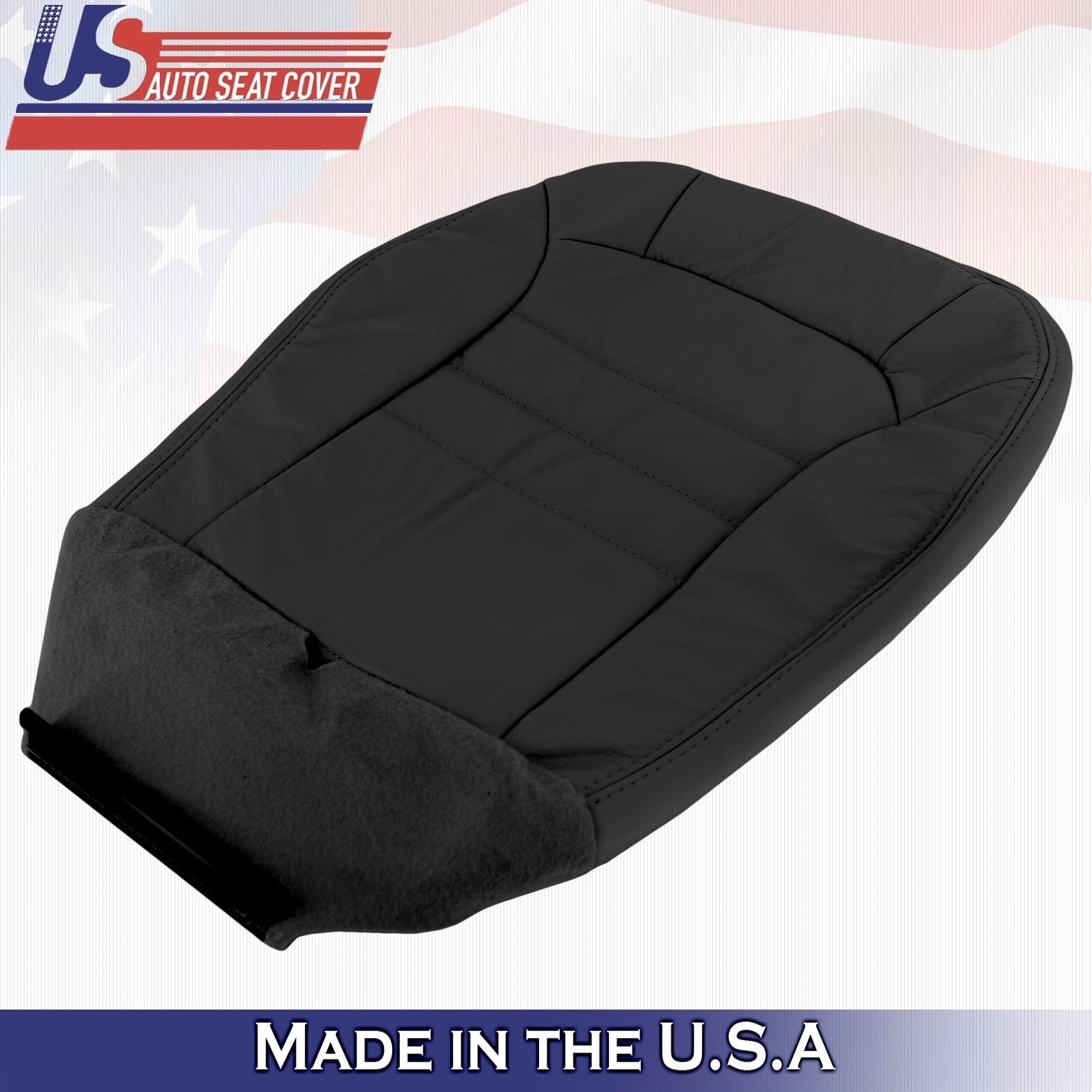 2002 2003 2004 Fits Jeep Liberty Passenger Bottom Leather Cover Dark Slate