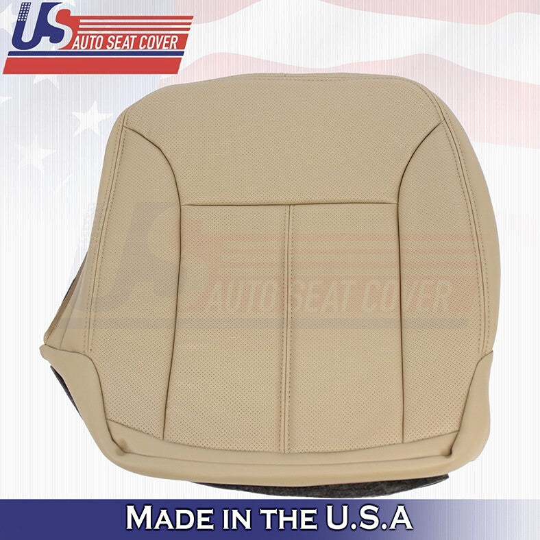 2007 to 2012 For Mercedes GL450 Front Driver Side Bottom Leather Seat Cover Tan