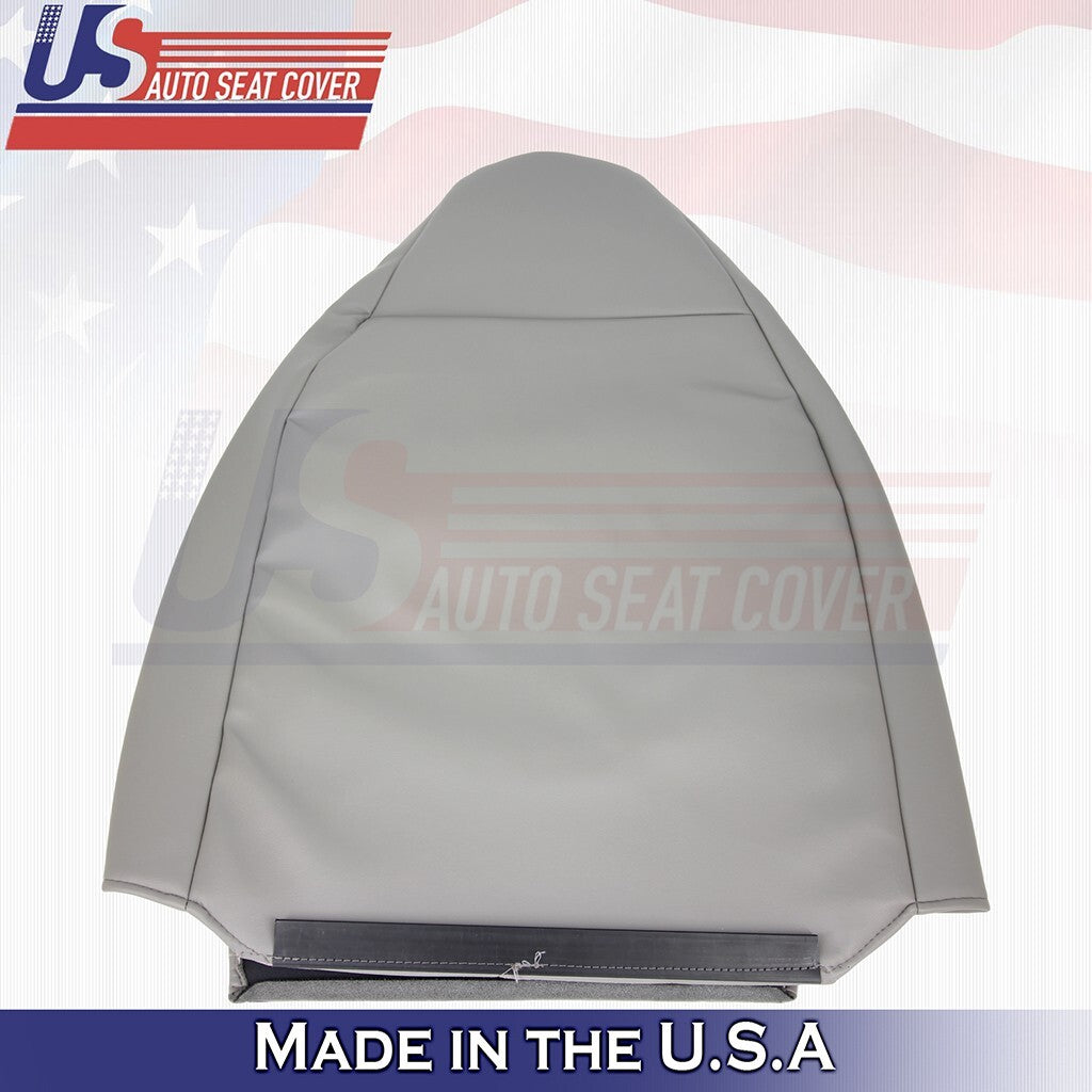 1997 1998 Fits Ford F150 Lariat Driver & Passenger Tops Leather Seat Covers Gray