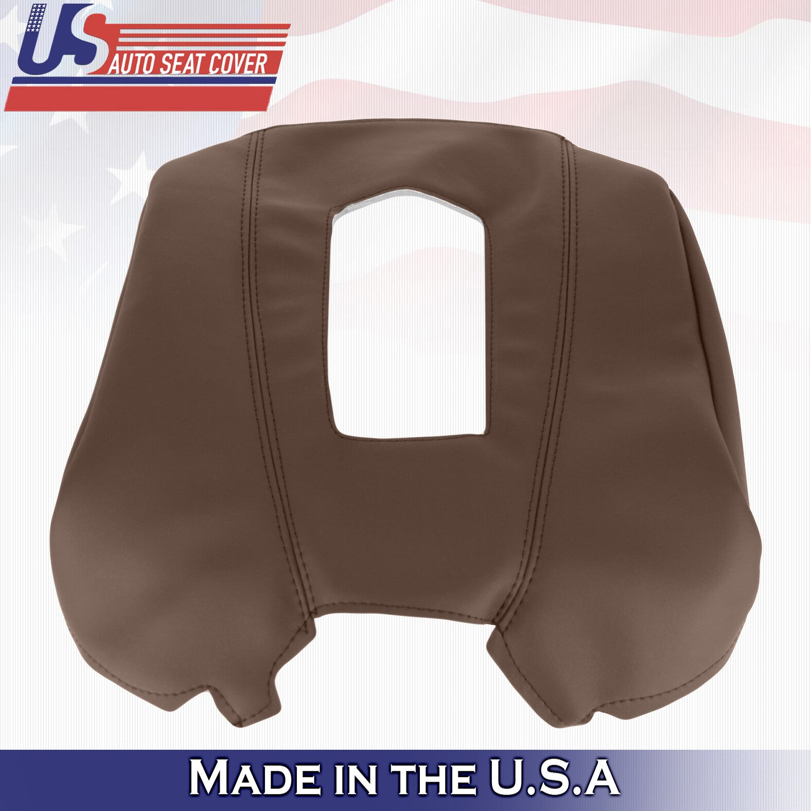 2015 2020 Cadillac Escalade Brown Leather Console Lid Cover Armrest Replacement