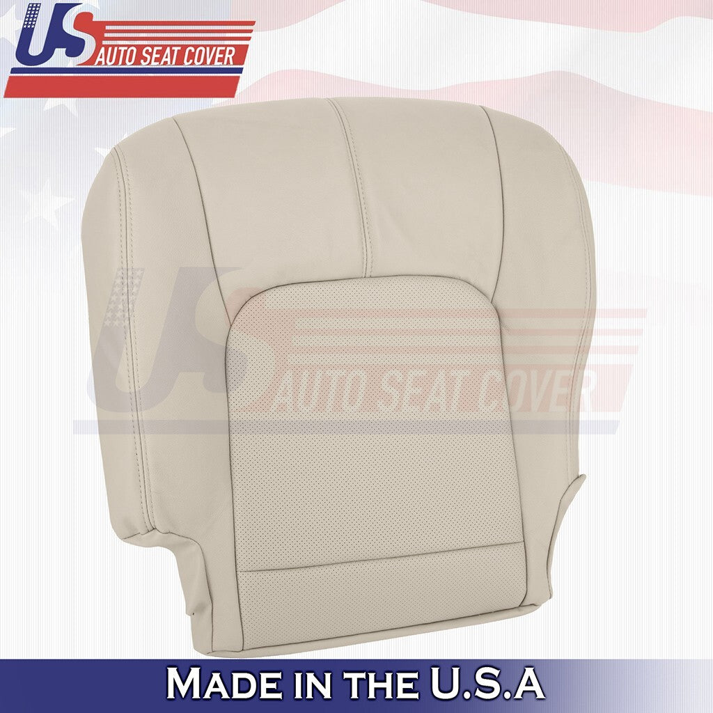 2009 to 2014 Fits Nissan Murano Driver Side Bottom Leather Seat Cover Tan