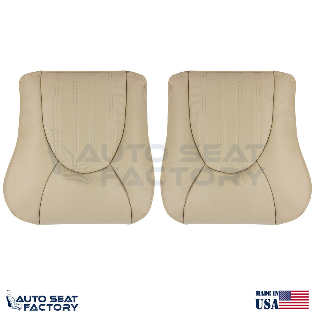 Replacement Driver & Passenger Bottom Vinyl Seat Cover For 1997- 2000 Jaguar XK8