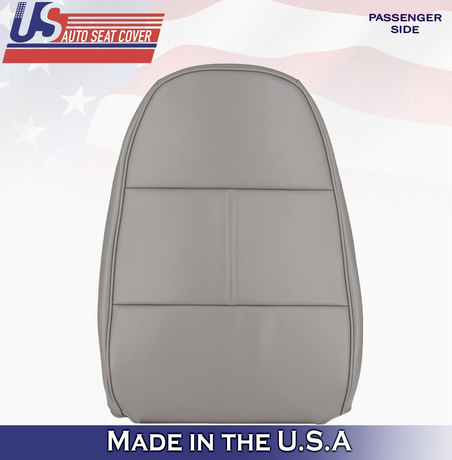 1992 to 1999 For Ford E350 E450 Econoline Passenger Top Vinyl Seat Cover Gray