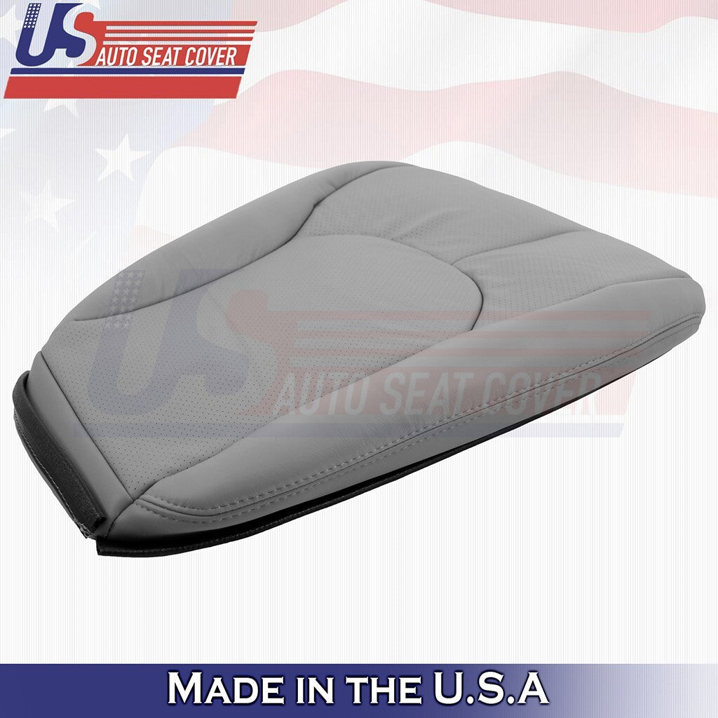 1996 to 2002 For Mercedes Benz SL500 RIGHT Bottom & Top Perf Leather Cover Gray