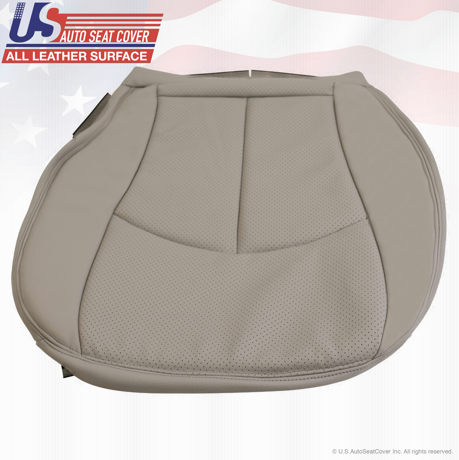2004 2005 2006 Mercedes-Benz E500 Driver Bottom Cover Perforated Leather Gray