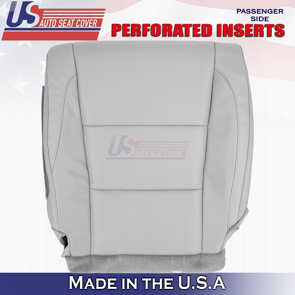 2014 to 2019 For Toyota Highlander Passenger Bottom Leather w/Perf Cover Gray