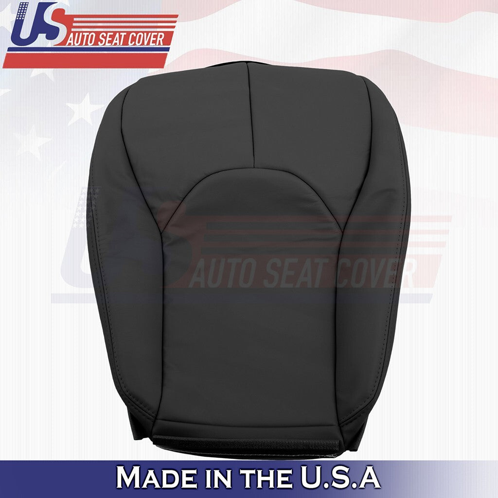 Passenger Bottom Leather Cover Black Fits 1999 to 2002 Mercedes Benz SL500 SL600