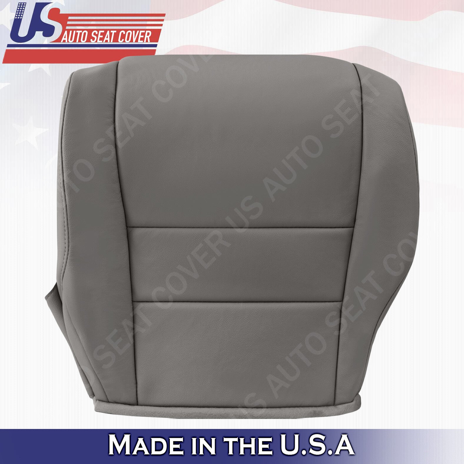 LEFT & RIGHT Bottoms Leather Cover Gray Fits 2007 2008 2009 2010 2011 Honda CR-V