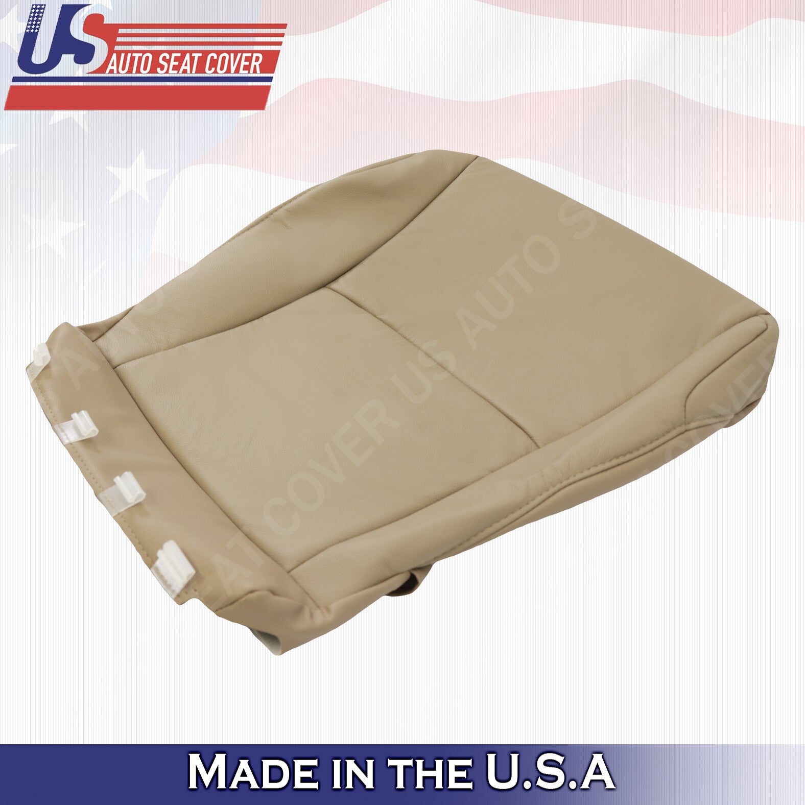 Leather Cover Fits 2010-2011-2012-2013-2014 Toyota 4Runner Driver Bottom In Tan