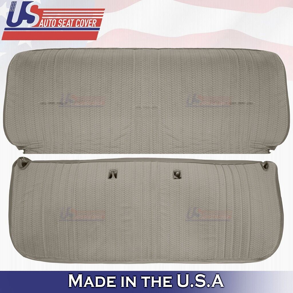 1995 to 2000 For Chevy Silverado 1500 2500 WT Bench Top &Bottom Cloth Cover Tan