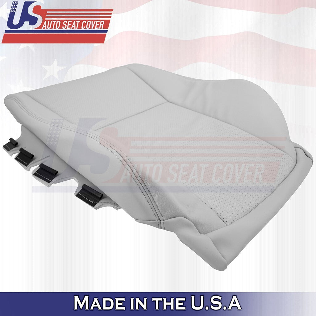 2007 to 2012 Fits Lexus LS460 LS600h Passenger Bottom &Top Leather Cover Lt Gray