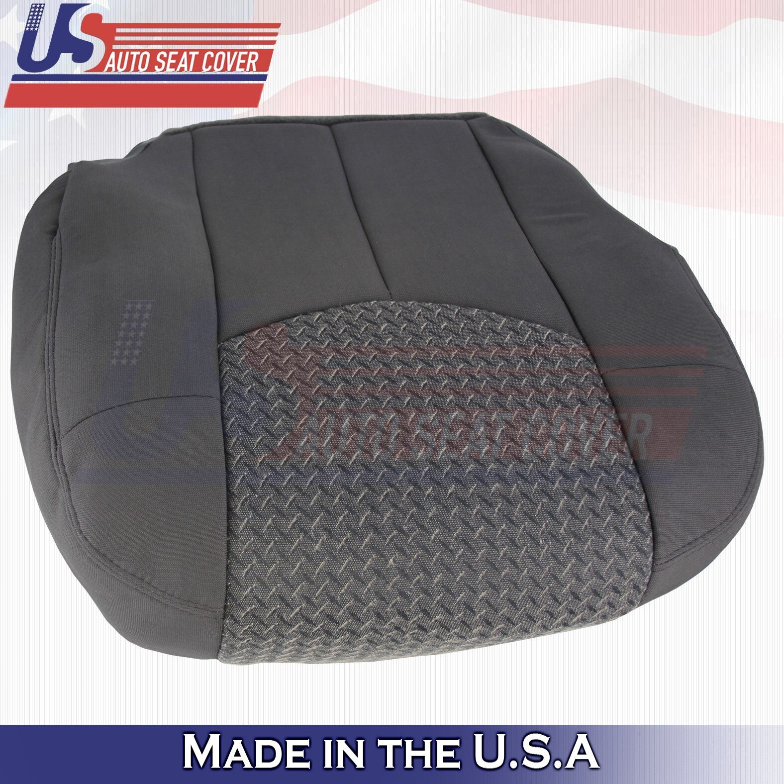 2002 FOR Chevy Avalanche Front Driver &Passenger Bottom Cloth Covers Dark Gray