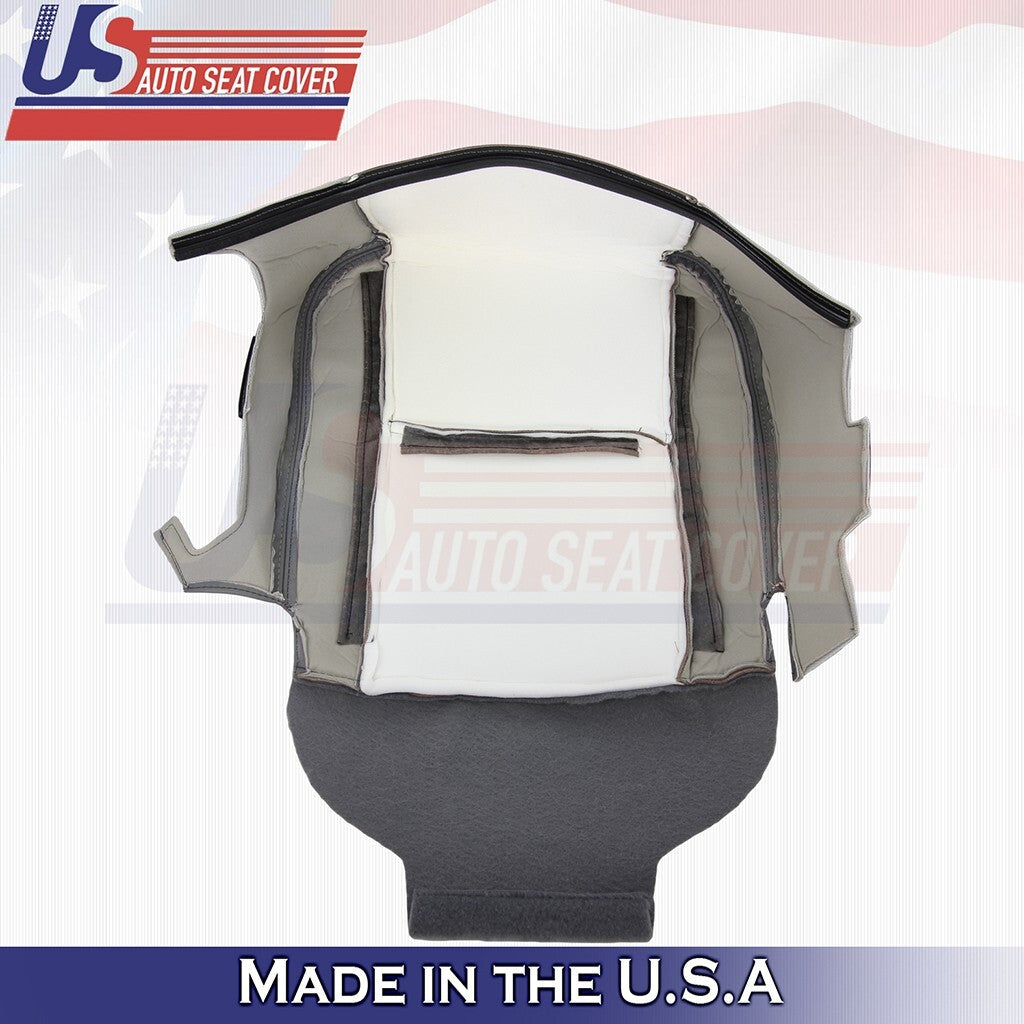 2002-2006 Fits Toyota Camry Driver &Passenger Bottoms &Tops Leather Cover Gray