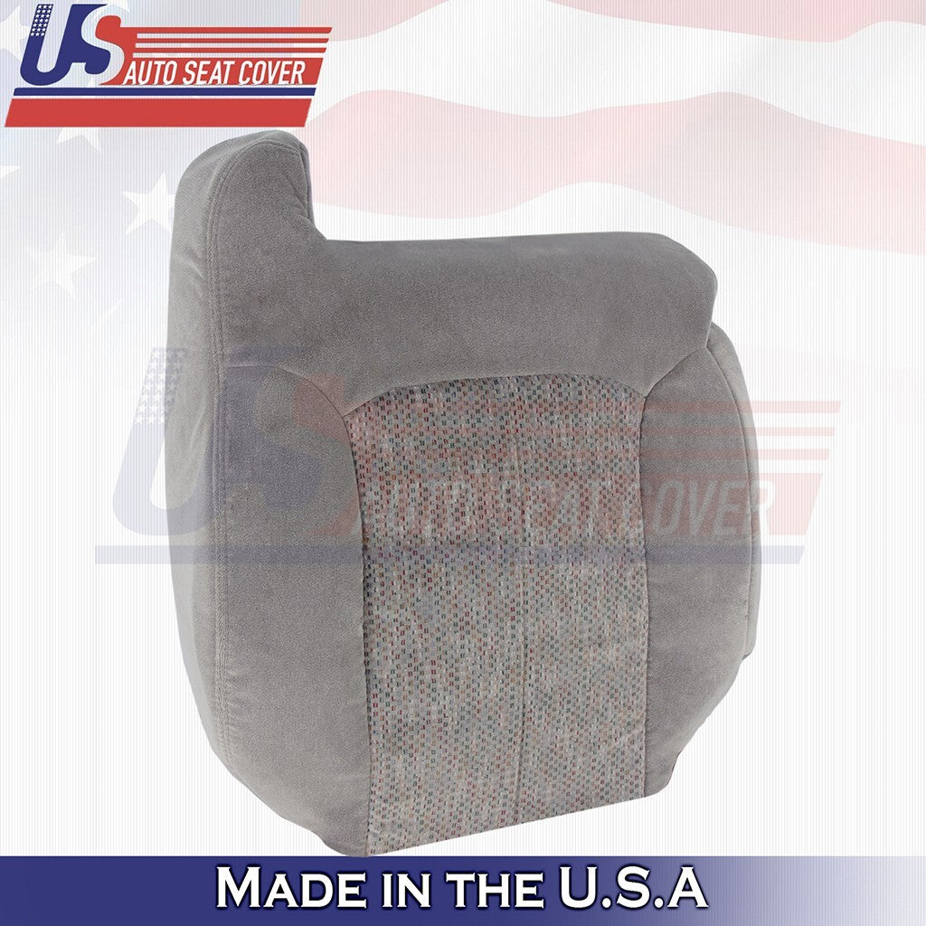 2000 to 2002 Fits Chevy Tahoe Suburban Passenger Top & Bottom Cloth Cover Gray