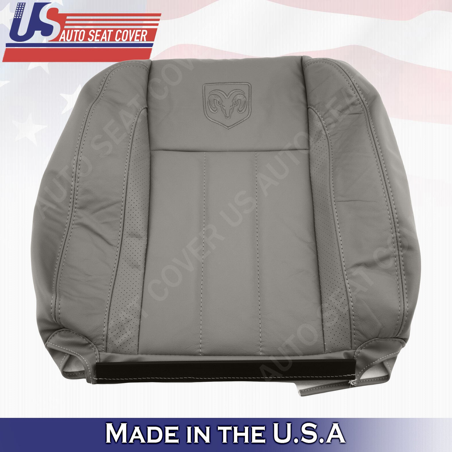 RIGHT TOP LEATHER Seat Covers Khaki 2006 2007 2008 2009 For Dodge Ram Laramie
