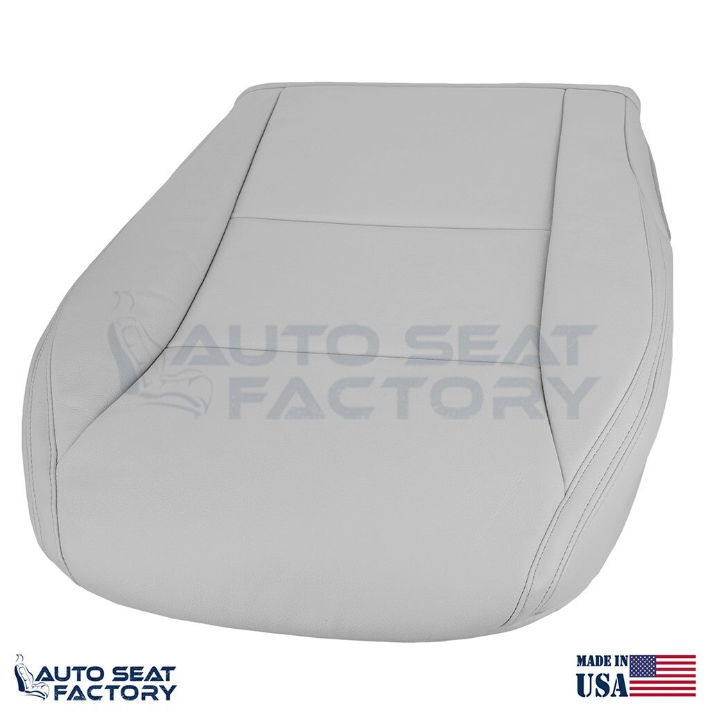 Replacement Fits 2014 2015 Mercedes Benz CLA Driver Bottom Gray Vinyl Seat Cover