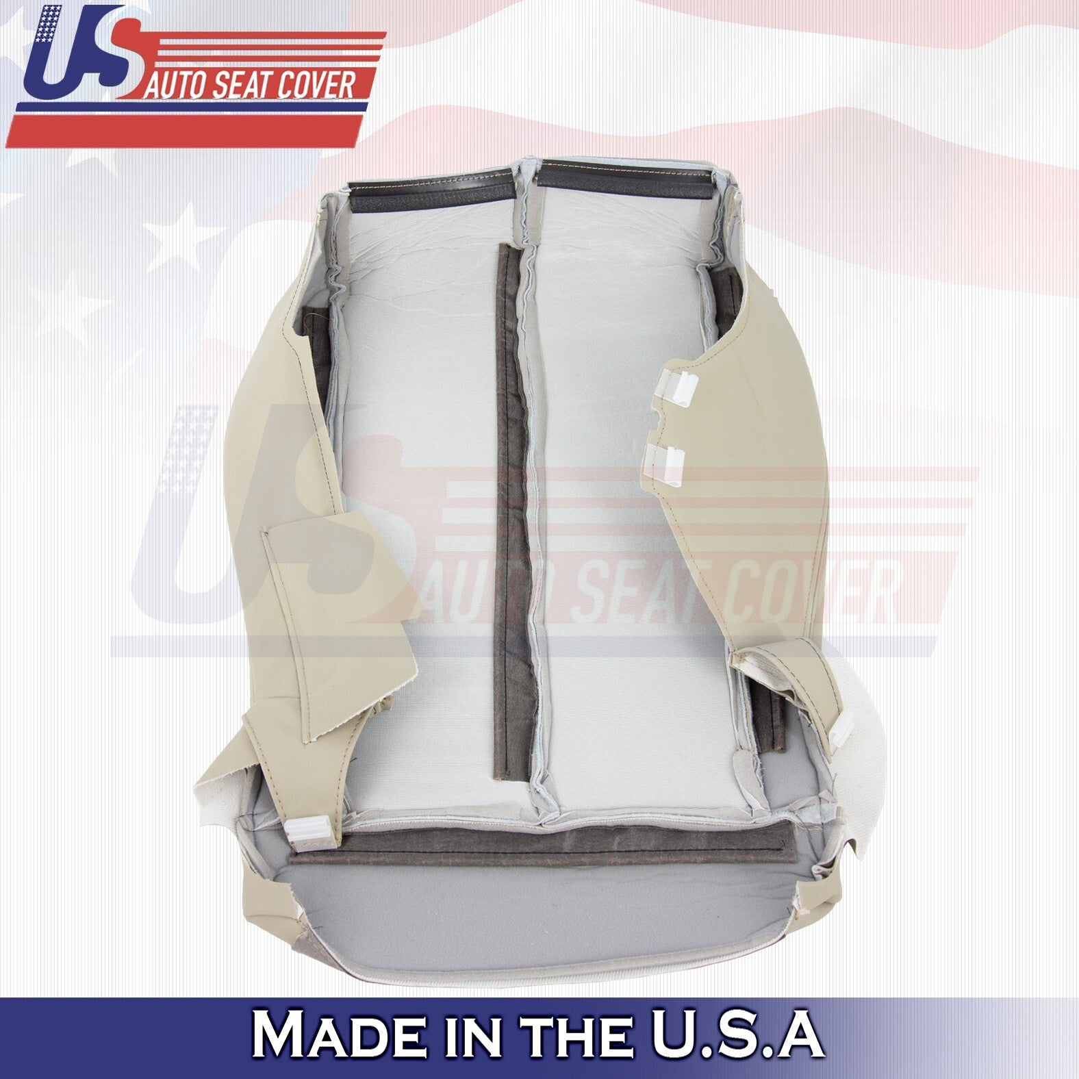 2011 2012 2013 2014 Fits Toyota Sienna Driver Bottom Leather Seat Cover Tan