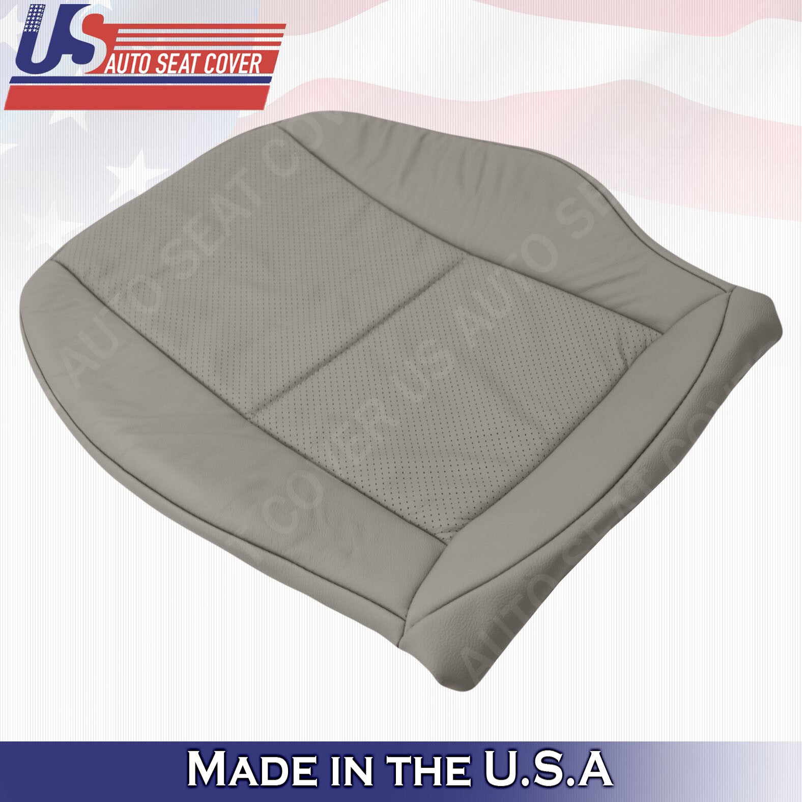 2008 to 2014 For Mercedes Benz C250 C300 C350 Passenger Bottom Seat Cover GRAY
